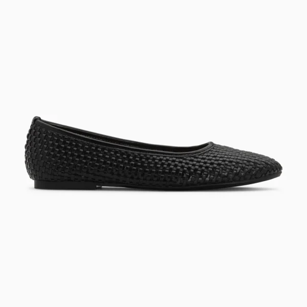 Vanessa Wu Ballerines Provence tressées noires< Mocassins, Derbies, Ballerines