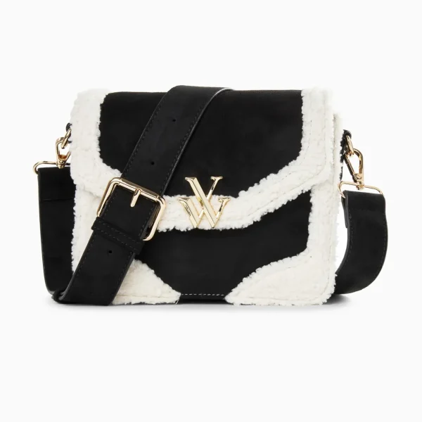 Vanessa Wu Petit sac cartable Evelyn noir< Sacs